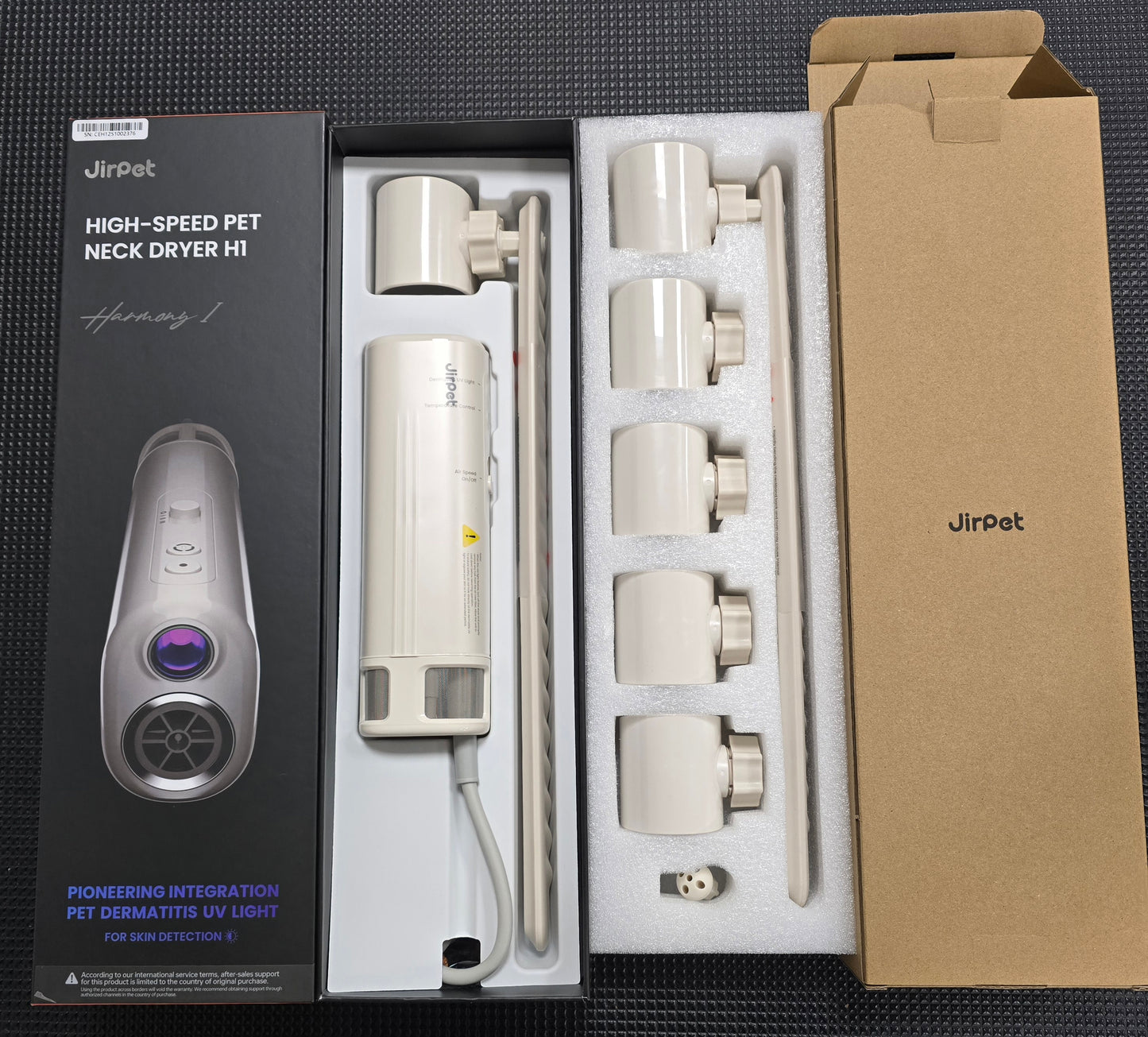 JirPet Pet Neck Dryer – Professional Hands-Free Dog Dryer