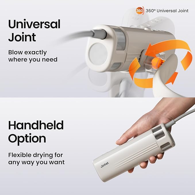 JirPet Pet Neck Dryer – Professional Hands-Free Dog Dryer