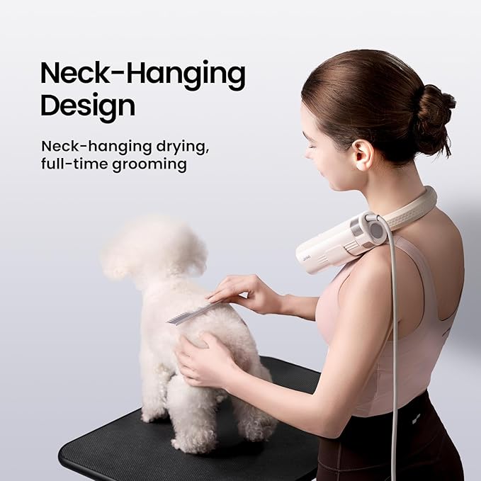 JirPet Pet Neck Dryer – Professional Hands-Free Dog Dryer