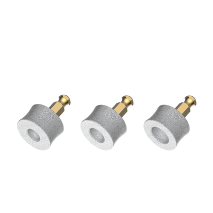 PNG-008W Shernbao Carborundum grinding wheel head set, 3 sizes (S/M/L) for professional pet nail grinding tools.