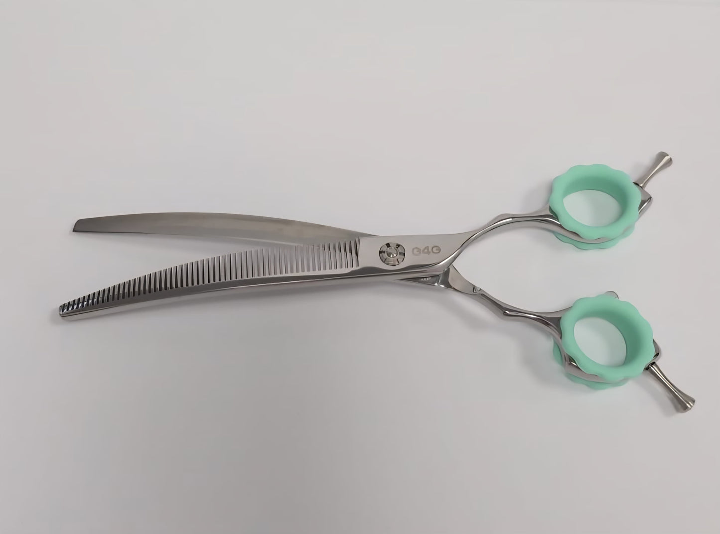 G4G Curved Thinning Scissors 7.5" – 56 Teeth