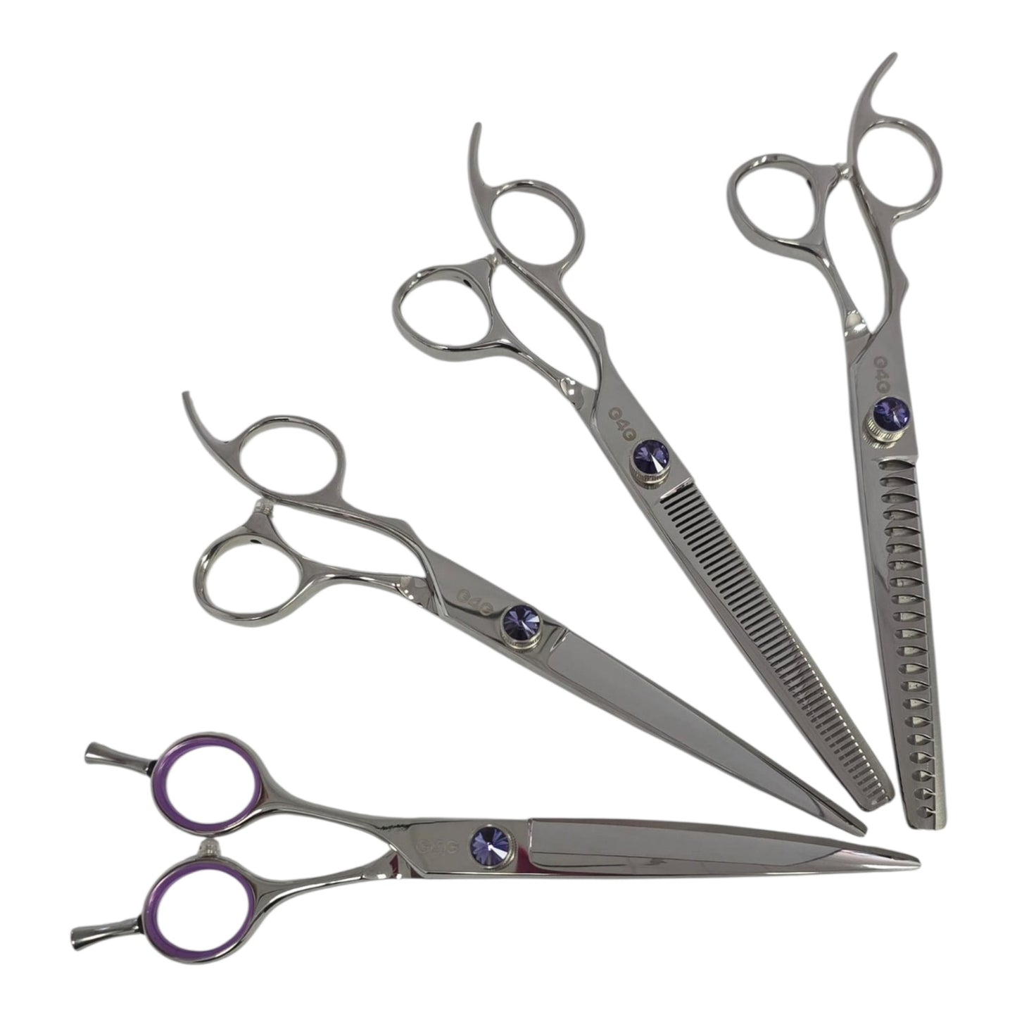 G4G Left-Handed 7" Grooming Scissor Set