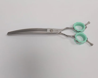 G4G Curved Thinning Scissors 7.5" – 56 Teeth