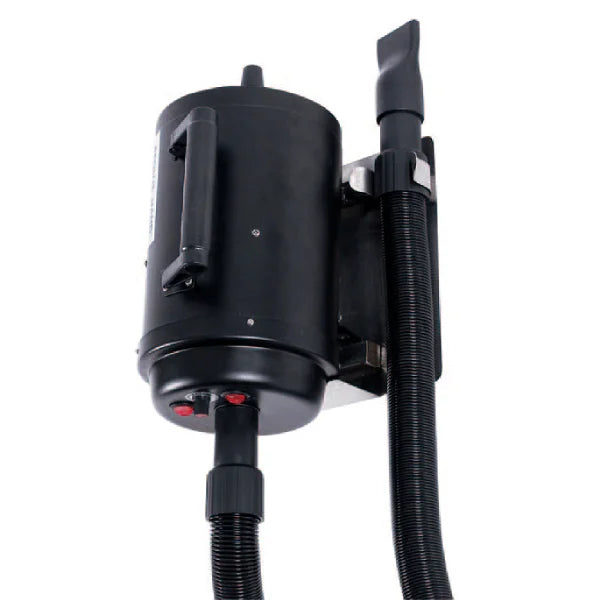 Aeolus Wall Mount Bracket for TD-901 and TD-901GT blaster dryers, stainless steel, space-saving design for grooming salons.